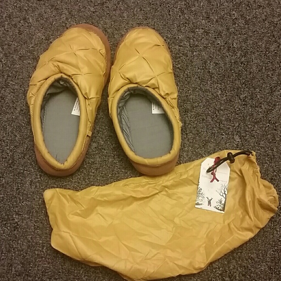 Eddie Bauer down slippers 7 - Picture 1 of 5
